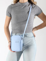 Cross Body Tas N City Leder Nathan baume Blauw n city 5-vue-porte